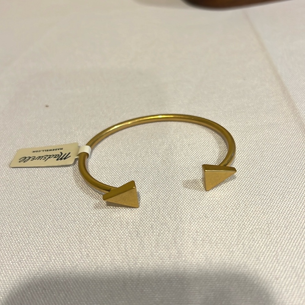 NWT Madewell gold plated bracelet